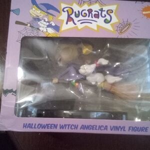 Rugrats Halloween Witch Angelica Vinyl Figure - Purple